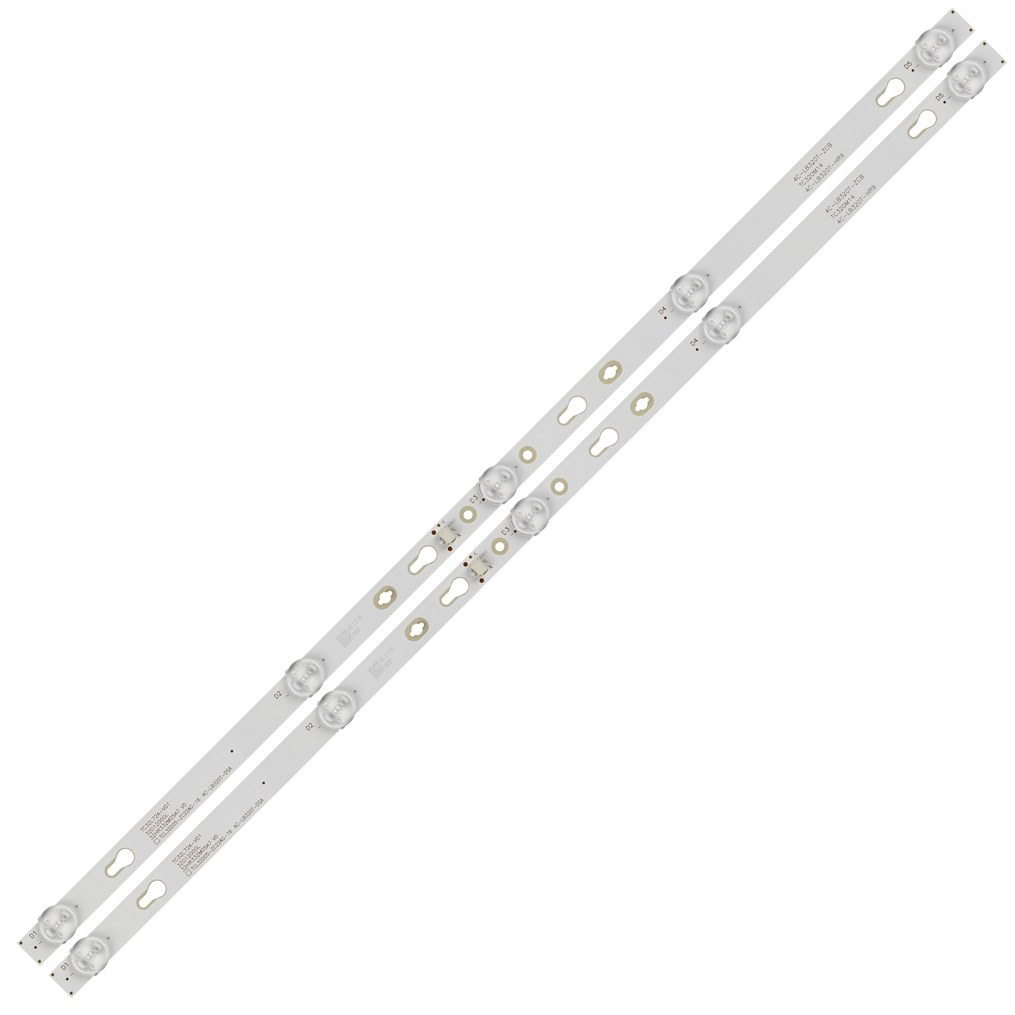 Tira conduzida luz de fundo para TCL 4C-LB320T-DSA TC32L72A-V01 32D1200GL 32HR332M05A7 V0 303TC320039 TCL32D05-ZC22AG-11 LVW320CSDX
