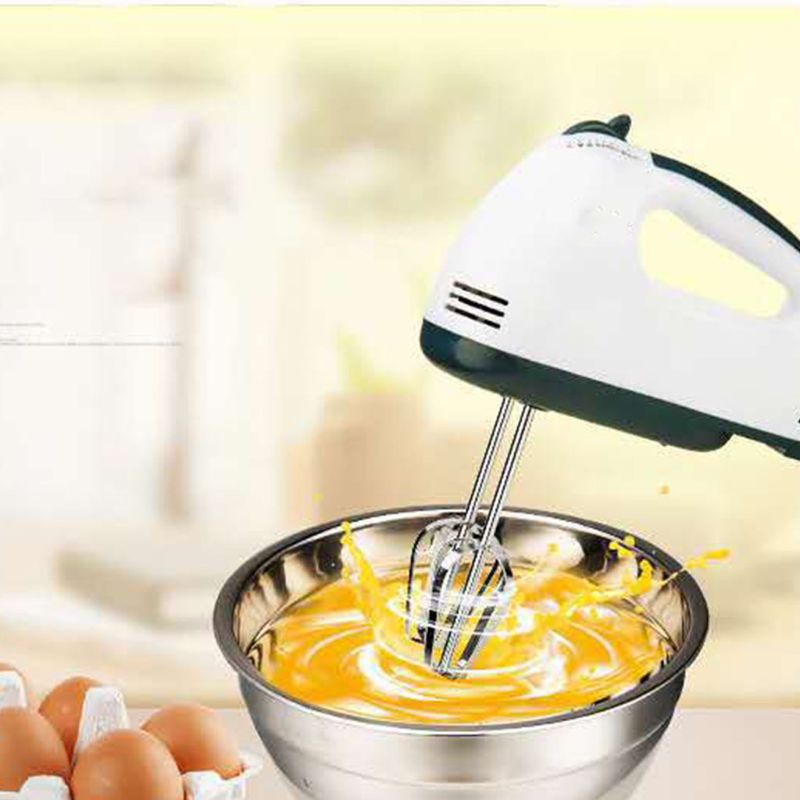 Eu Plug Elektrische Mixer 7 Snelheden Verstelbare Deeg Blender Desktop Eiklopper