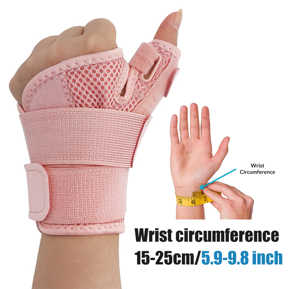 Attelle Spica de pouce réglable, 1 pièce, attelle de poignet stabilisatrice de pouce, Support pour hommes et femmes, arthrite du canal carpien, ténosynovite