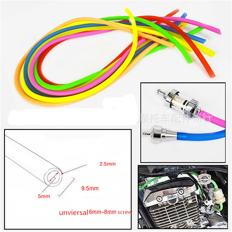 Brændstofrørslange benzinslange blyfri olieslange motorcykel gasledning slange olie oliering slange slange rørfittings udskiftning