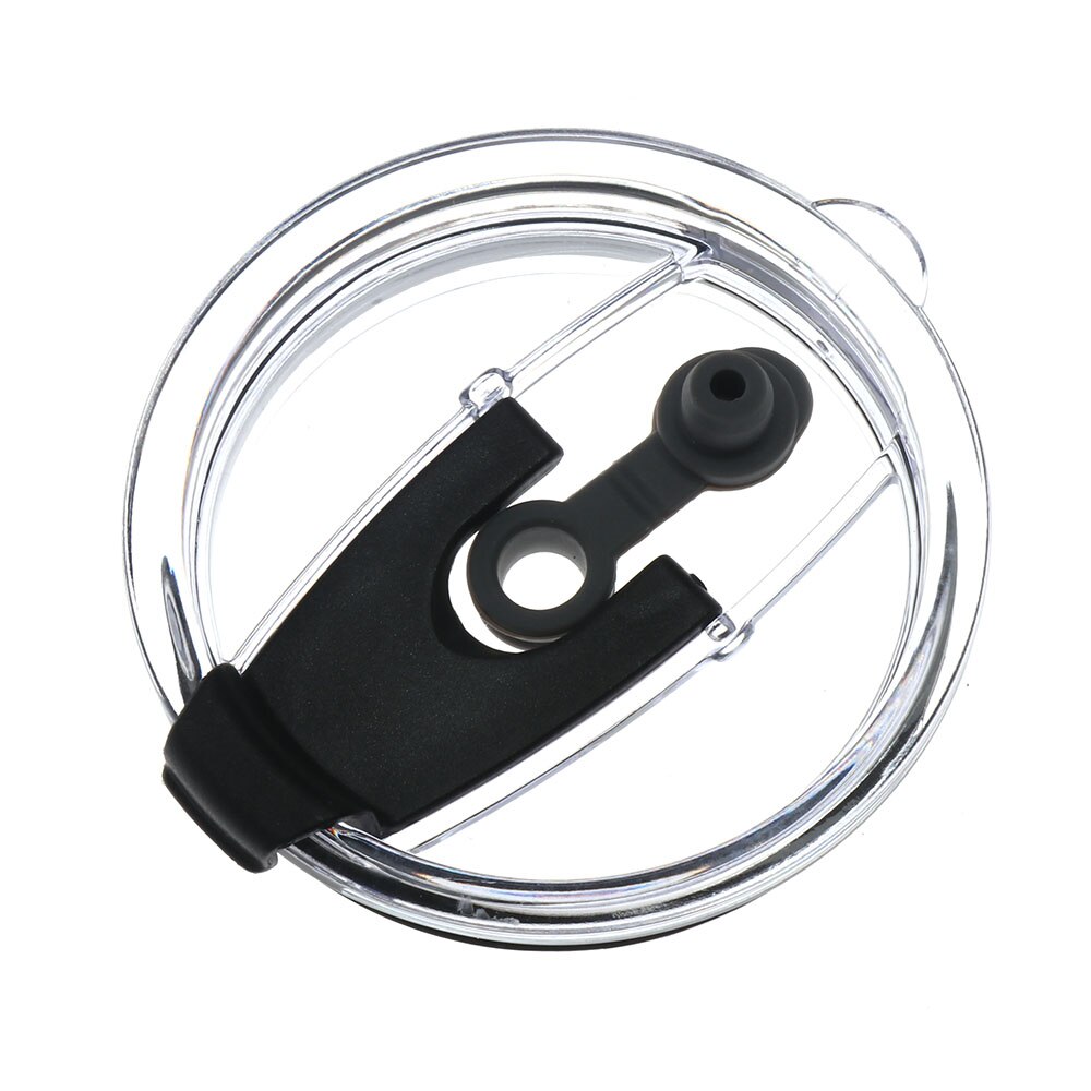 Multi-Gekleurde Splash Spill Proof Plastic Deksel Afdichting Fles Cover Voor 20 Oz/30 Oz Voor Rtic Yeti skinny Tumbler Water Cup: black 30oz