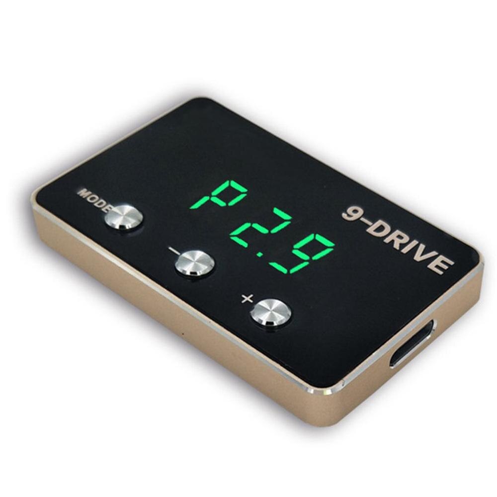 Smart Electronic Throttle Accelerator 9-Mode Throttle Controller Car Modified Power Accelerator Ultra Thin Display Screen