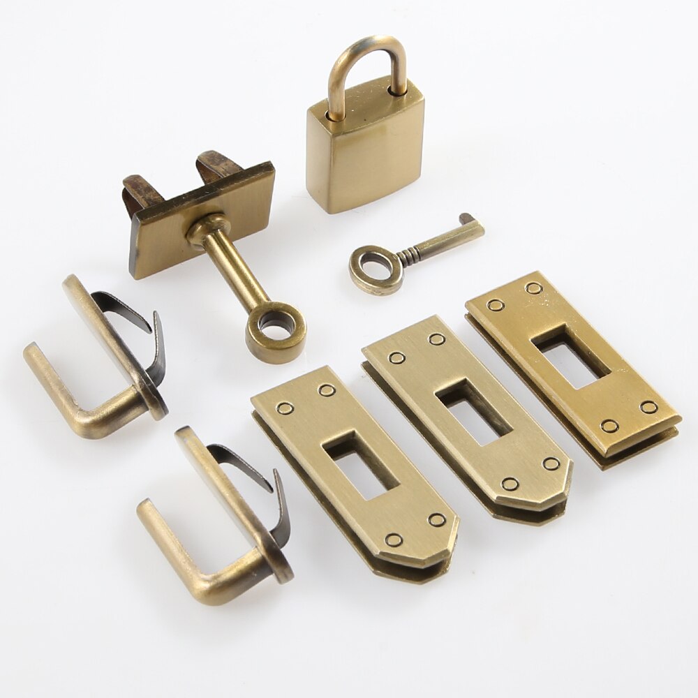 7 sztuk/zestaw metalowe zapięcie blokada Lockbutton dla kobiet torebka torba na ramię torebka akcesoria DIY: cinnamon