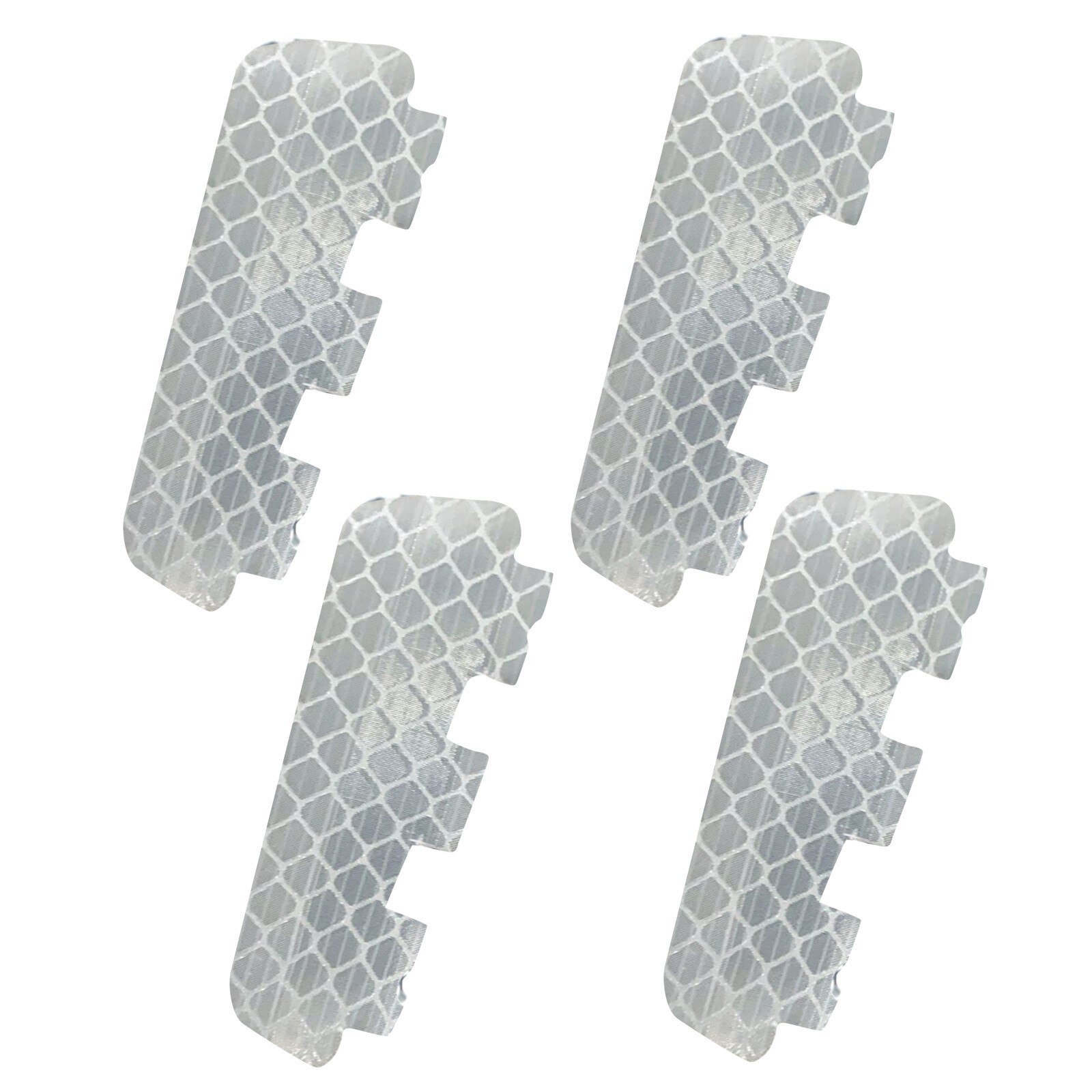 Fiets Lichtgevende Plaat Night Reflector Mountainbike Reflector Reflecterende Streep Tape Fiets Stickers Fiets Accessoires 4 Stuks #40: Default Title