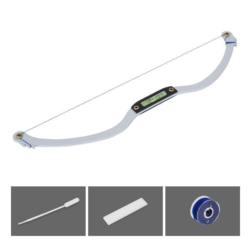 BellyLady righello per sopracciglia trucco permanente Microblading rapporto righello per sopracciglia misura fai da te: argento