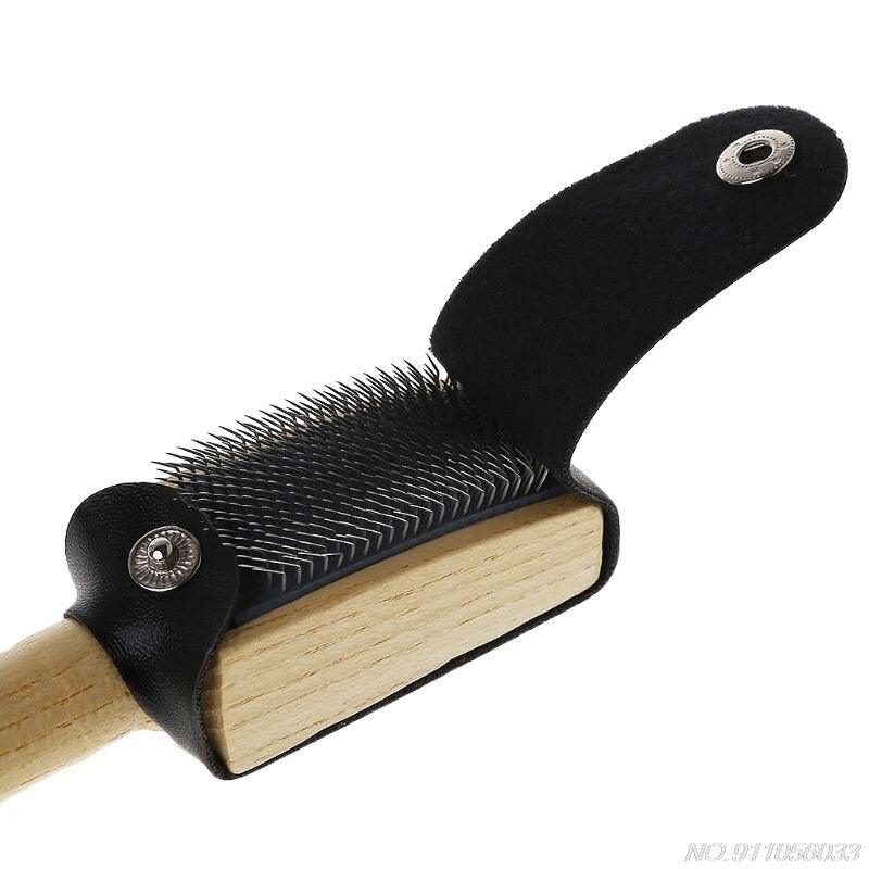 Spazzola di pulizia di legno delle scarpe di ballo dei pulitori del cavo della suola della pelle scamosciata per le calzature N11 20 Dropshipping