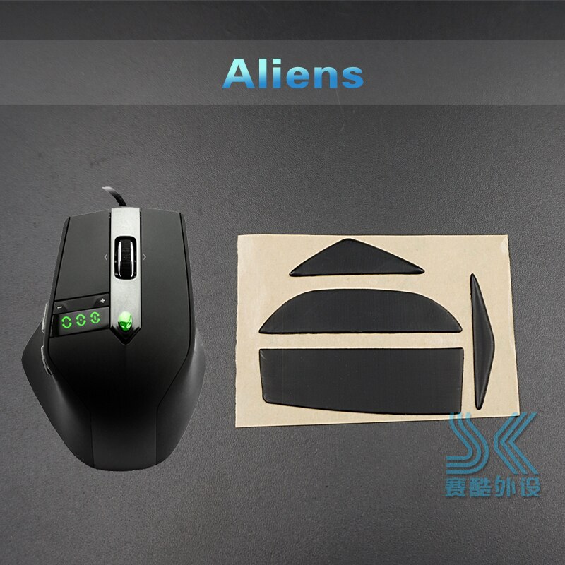 Teflon 3M Muis Voeten Schaatsen Muis voor Logitech G900 G903 G9 G9X M950 Alens Overal m905 Gaming Muis 0.6MM vervanging: Aliens