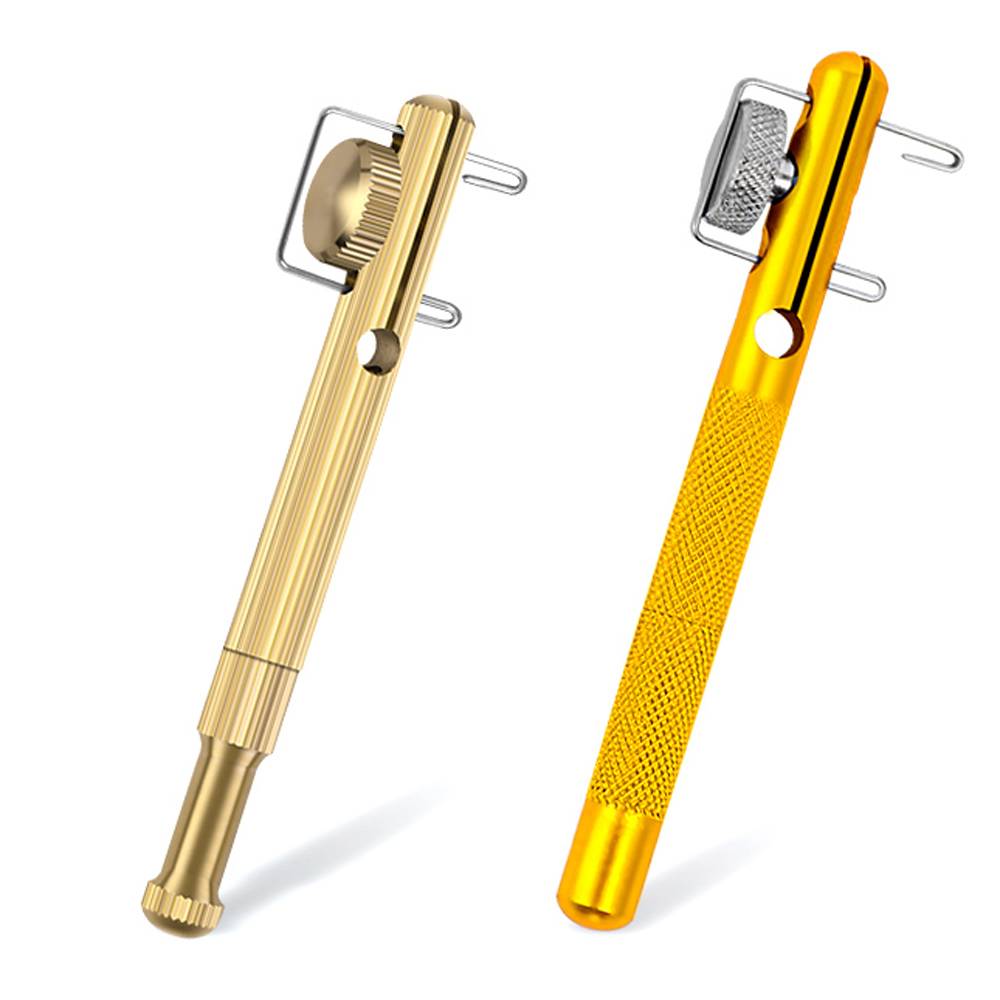 Línea de pesca automática de aleación de aluminio, máquina de nivel de gancho, nudos de aguja de doble cabeza, accesorios para atar anzuelos
