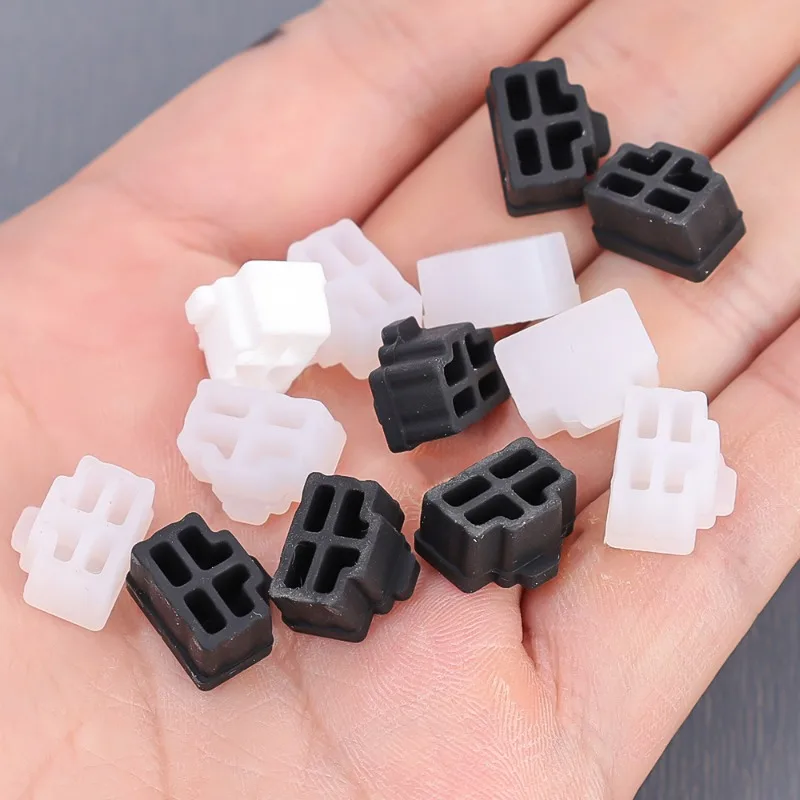 RJ45 Dustplugs Ethernet Hub Port RJ45 Anti Dust Cover Cap Protector Plug Silicone Stopper for Computer Router Switch Female Port