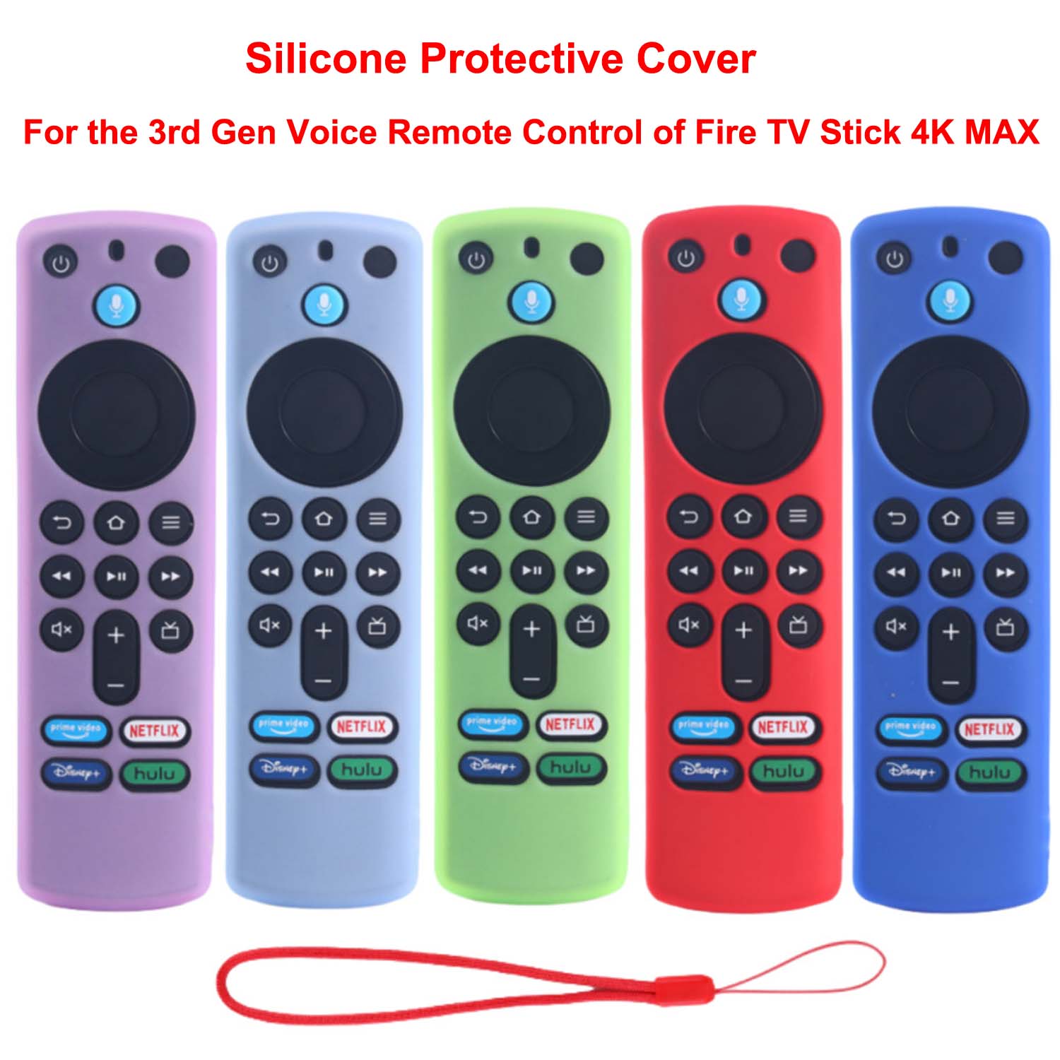 Capa protetora de silicone para fire stick 4k max 3a geração remoto que brilha no escuro, anti-queda, capa à prova de poeira para controle de fire tv