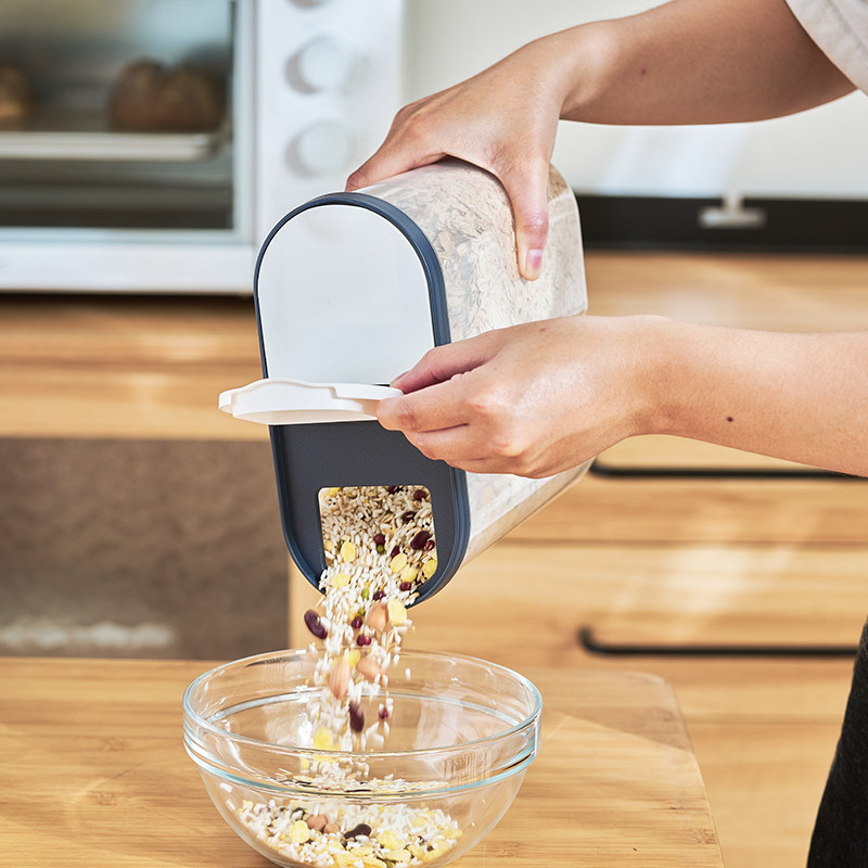 Plastic Opslag Container Pasta Rijst Dispenser Granen Organizer Dozen Kast Koelkast Opslag Potten Home Keuken Accessoires