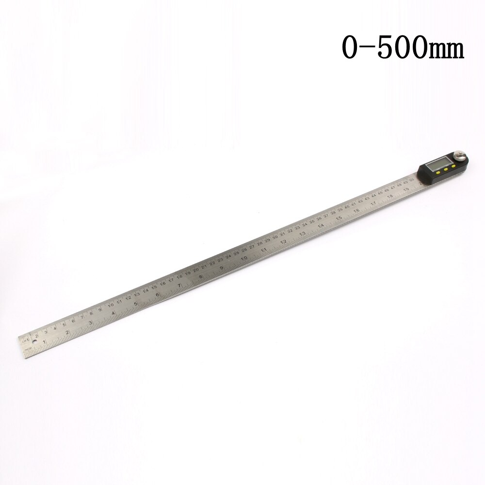 200mm 8 '' digitale gradenboog inclinometer goniometer waterpas meetinstrument elektronische hoekmeter roestvrijstalen hoekliniaal 12 "