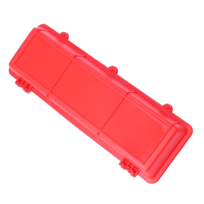 Plastic Flip-Top Bird Poultry Trough Feeding Chicken Animal Farming Tool Case