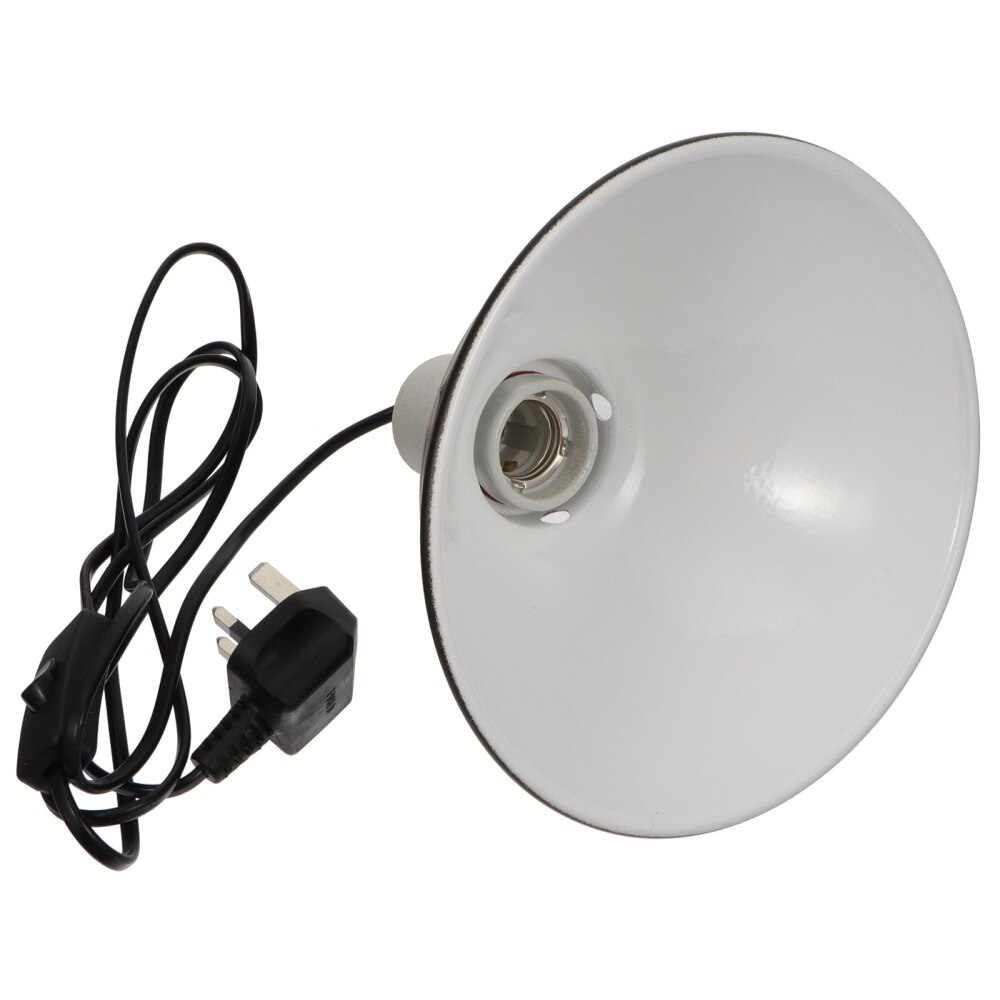 1pc Reptile Terrarium Heat Lamp Sun Lamp for Reptiles and Amphibian (UK Plug): 21X21X23CM