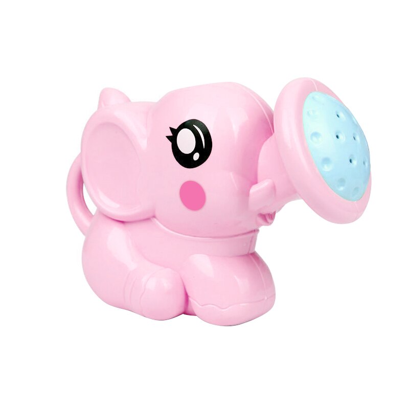 Kids Douche Bad Speelgoed Leuke Olifant Gieter Speelgoed Babybadkamer Water Spuiten Kraan Tool Wiel Type Dabbling Speelgoed Voor baby: pink