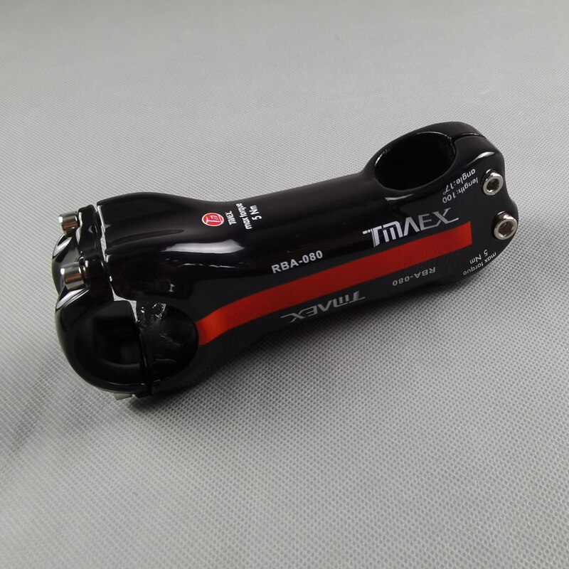 Attacco manubrio bici TMAEX attacco manubrio montagna bicicletta 6 gradi attacco manubrio Mtb carbonio 70mm 80mm 90mm 100mm 110mm 120mm