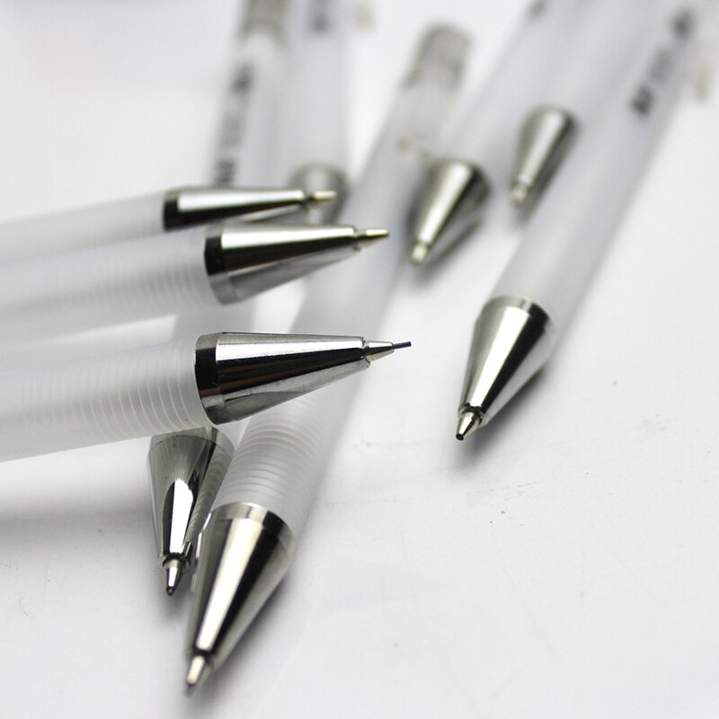 Lápices mecánicos de 0,5mm y 0,7mm, caja de 12 unidades, lápiz de dibujo automático, porta-mina para oficina y escuela, material de papelería