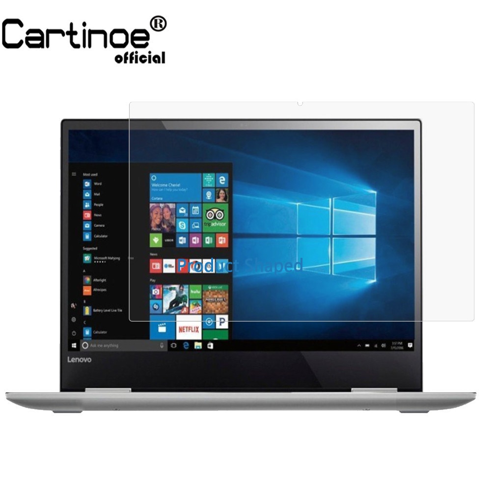 Protector de pantalla de ordenador portátil Cartinoe de 13,3 pulgadas para Lenovo Yoga 730 13 Notebook 730-13, película protectora de pantalla Lcd Hd transparente (2 uds)