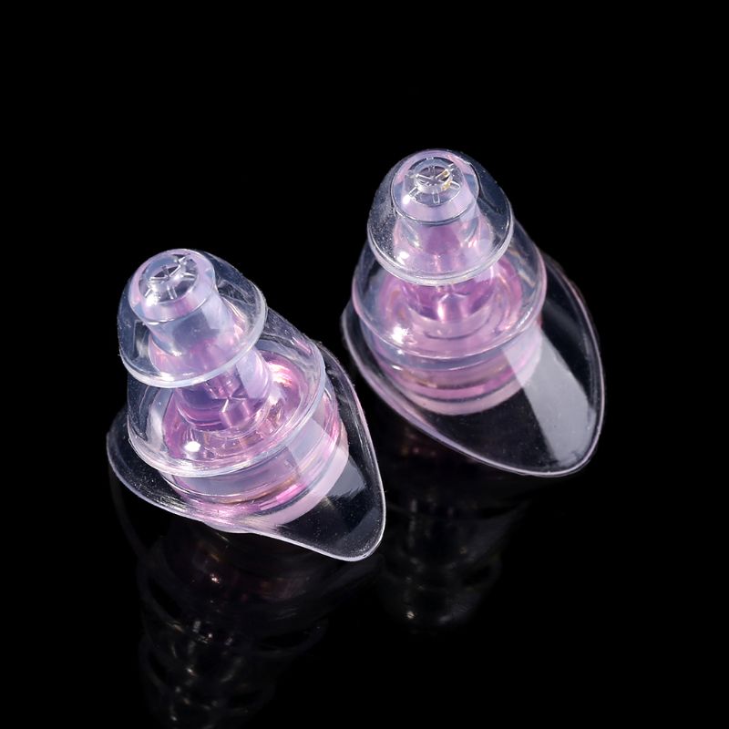 Noise Cancelling Earplugs For Concerts Musician Reusable Silicone Ear plugs Hearing Protection X3UF