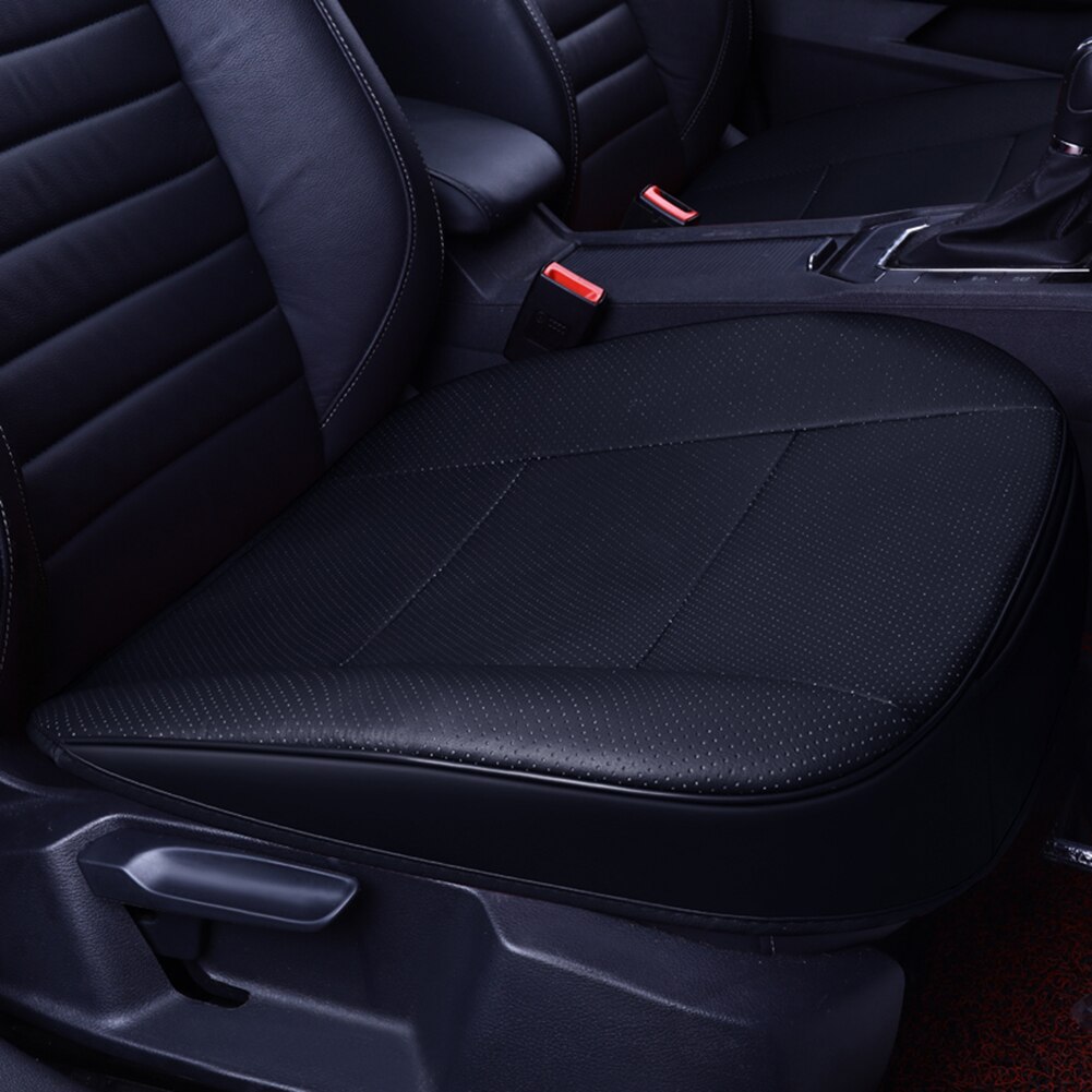 Car Seat Cushions PU Leather Car Seat Cover Car Seat Protector For Car Driver And Passenger Seat Car Accessories: 4