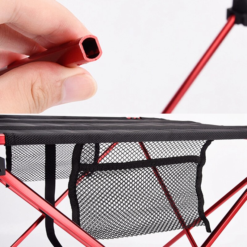 Outdoor Camping Picnic Table Aluminium Alloy Ultra Light Portable Desk Furniture Foldable Table