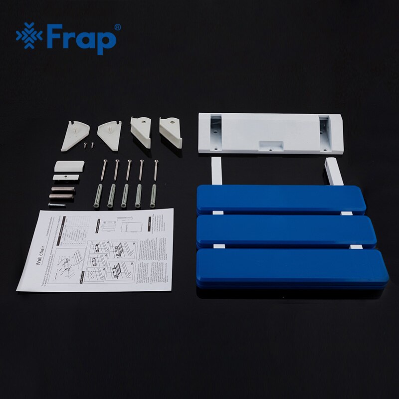 Frap Wandmontage Douche Stoelen Badkamer Blauw Douche Klapstoel Bad Stoel Ouderen Douche Spa Bank Kruk