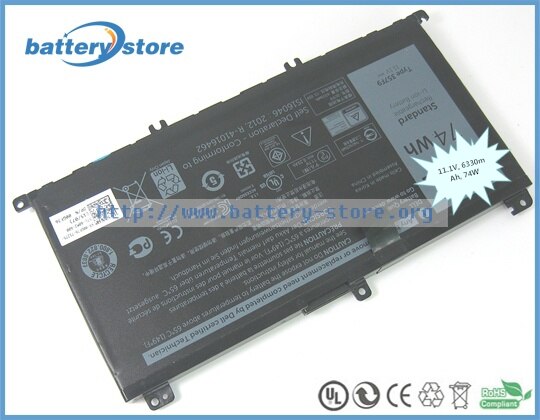 Genuino 357F9 00GFJ6 71JF4 batería para DELL Inspiron 7000 15 DELL P57F... INS15PD-1548R... INS15PD-1548B 6330mAh 74W