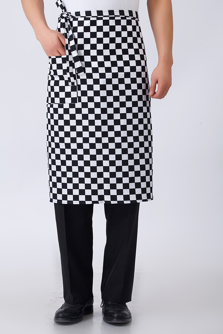 Male Chef Pants Apron Waiters Work Pants Adult Chef Trousers Business Straight-tube Casual Trousers Apron B-6270