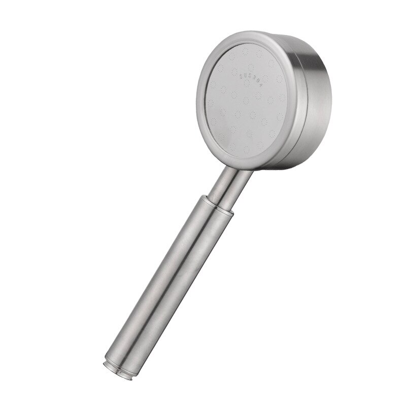 Stainless steel pressurized shower head