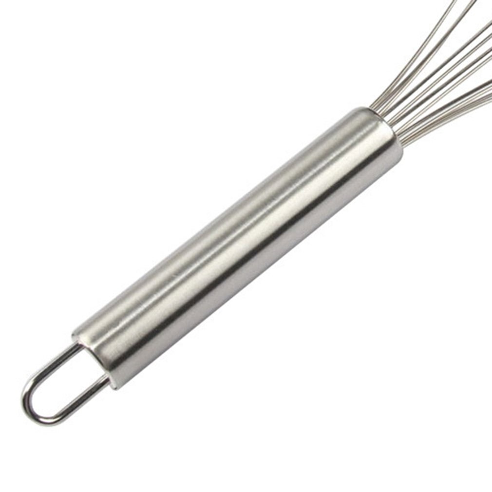 Handle Whisk Stainless Steel Kitchen Mixer Balloon Wire Egg Beater Tool Kitchen Tools 6 Line Egg Beater Cake Baking Tools