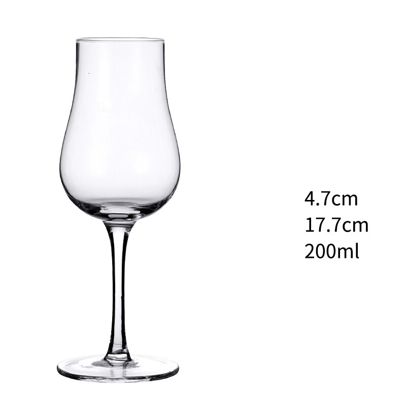 Whisky Copita Nosing Glass Tulip Whiskey Fragrance Smell Goblet Brandy Snifters XO Sweet Wine Aroma Tasting Glasses: Style D