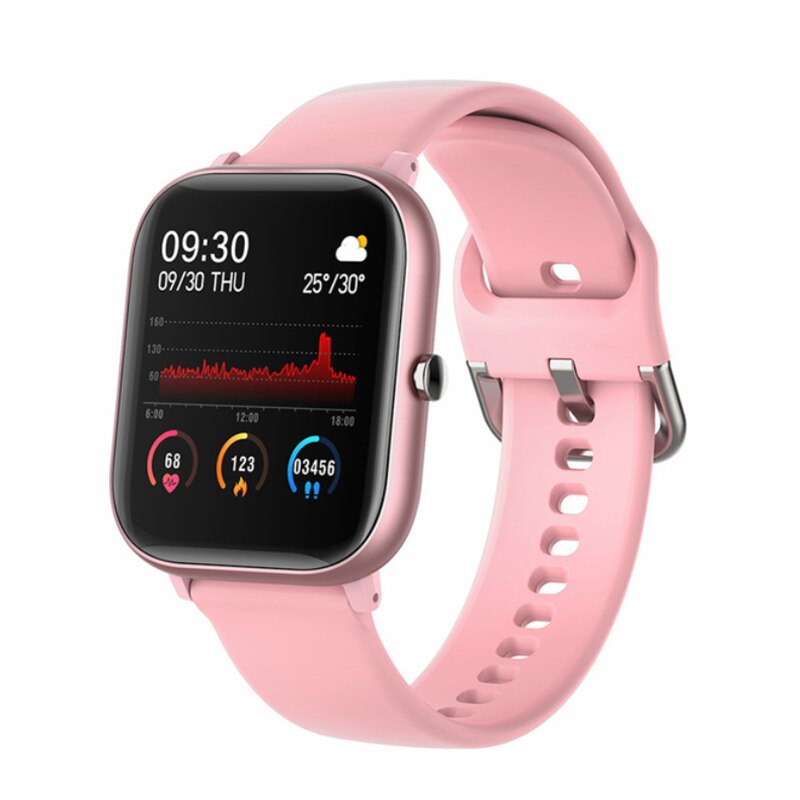 P8 Se 1.4 Inch Smartwatch: Pink