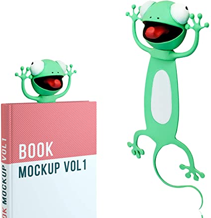 3D Bookmarks - Animal Bookmarks Book Friend Bookmark: Beige