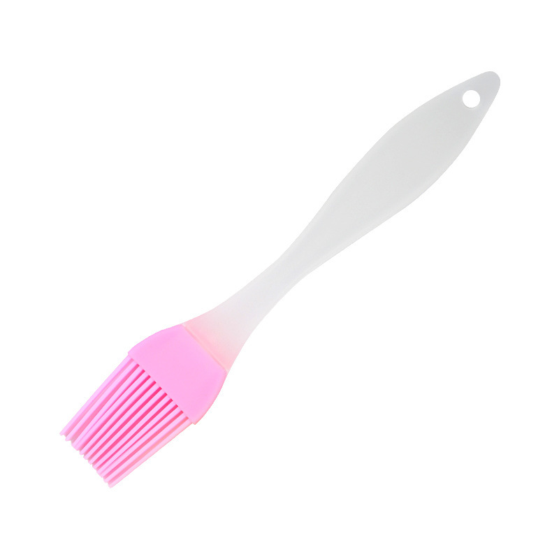 Brosse à Grill en Silicone, 1 pièce, résistant à la chaleur, antiadhésif, pour huile de Barbecue, outils de cuisson de gâteaux, Gadgets de cuisine: pink