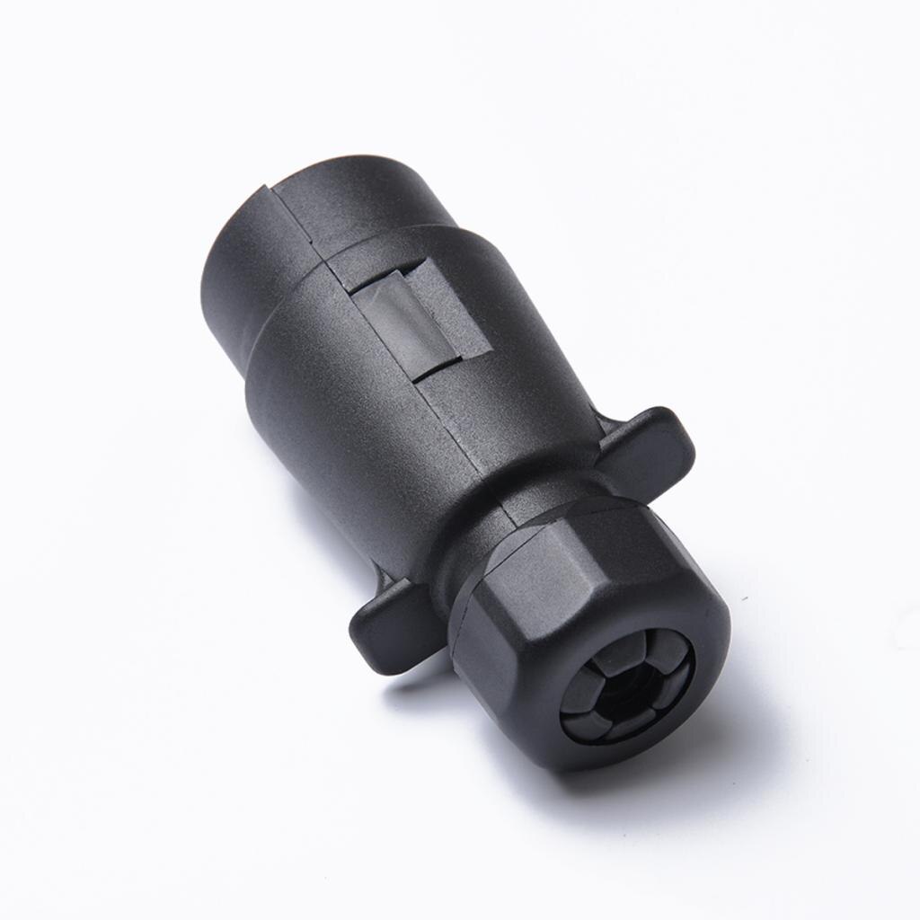 7 Pin Plastic Trailer Plug Connector Towbar Wiring Towing Light