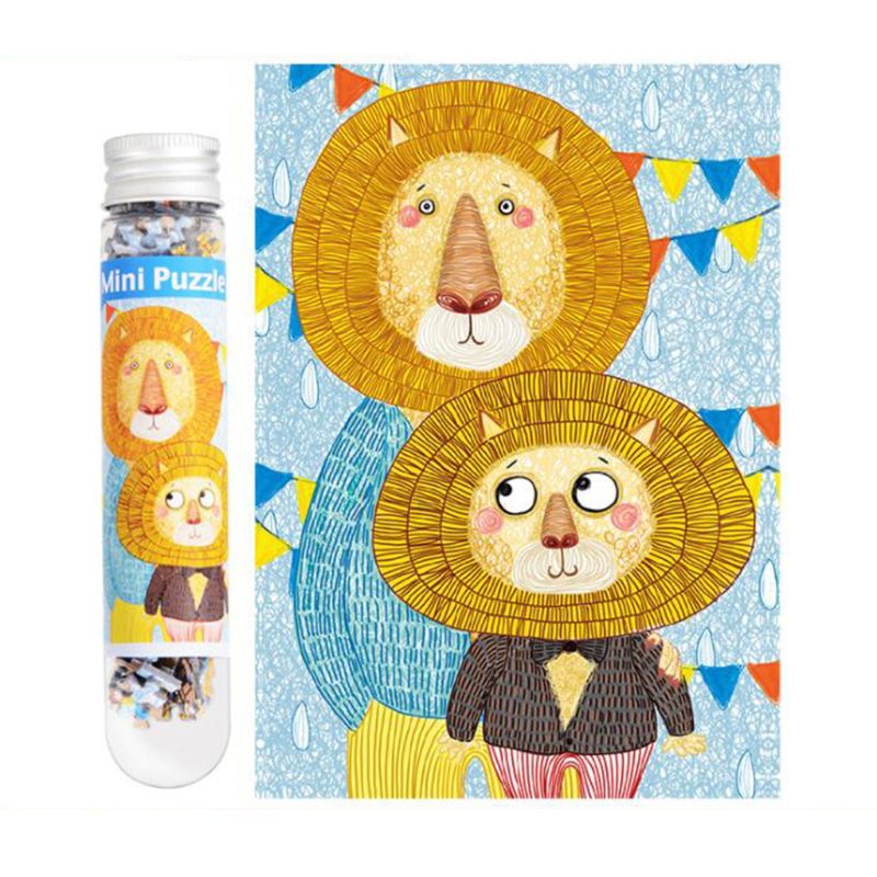 150Stck Mini Rätsel Reagenzglas Puzzle Pädagogisches Spielzeug Selbst Montieren Teaser für freundlicher Erwachsene Wohnkultur: 7