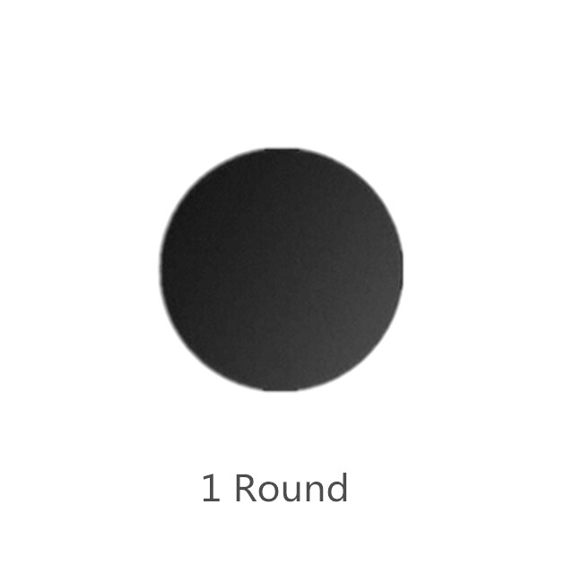 Xiaomi – Plaque de métal en aimant, support de téléphone pour voiture, kit de montage magnétique pour mobile, remplacement universel avec adhésif,: 1Round