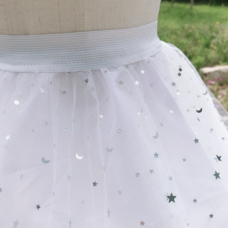 4-Hoop 4 Layer Ruffled Wedding Petticoat Skirt Bridal Dress Crinoline Underskirt