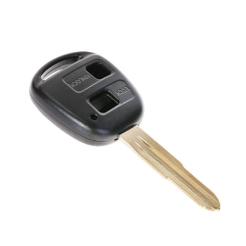 Vervangende behuizing voor 2- knops afstandsbediening voor toyota yaris
