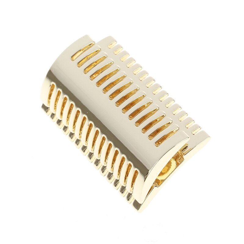 1pcs Safety Male Shaving Razor Head Close Comb Head Razor Head Shaving Tool: Gold