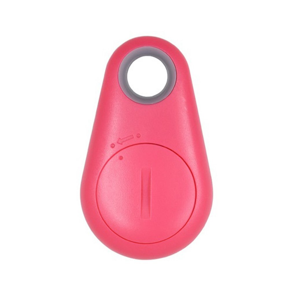 Smart fjärrkontroll anti förlorad nyckelring larm bluetooth tracker nyckelfinnare taggar keyfinder lokalizador dubbelriktad sökare: Röd