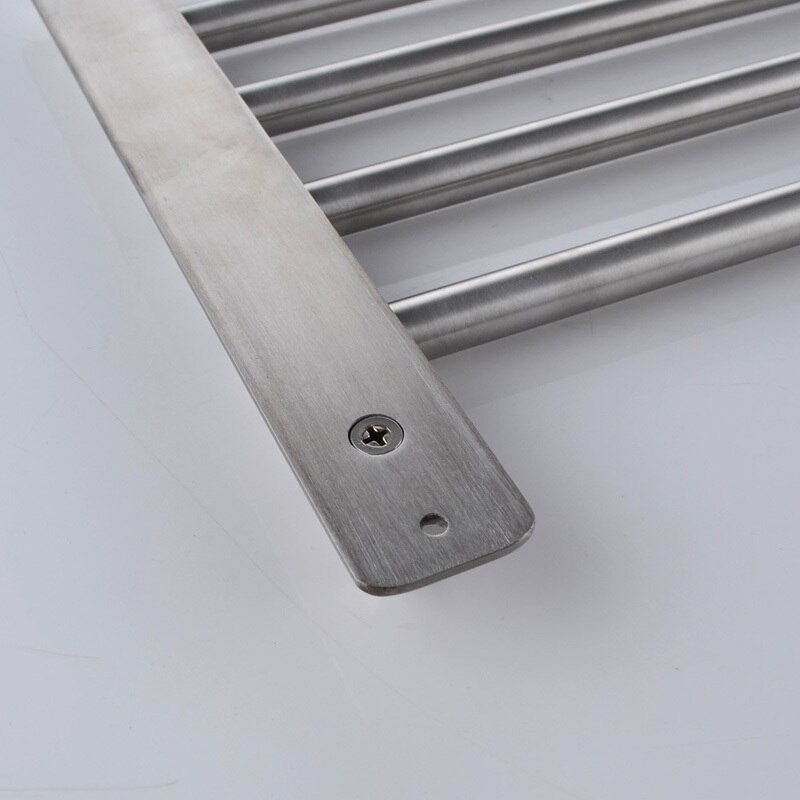 KES baño Swing toalla para brazo barras soporte de pared de 4 brazos, acero inoxidable pulido/cepillado, A2102C/A2102C-2