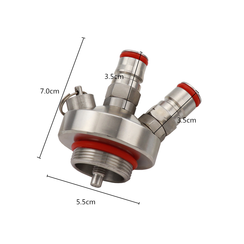 Mini Vaatje Spear Bier Growler Dispenser Tap Bal Lock Disconnect Voor Homebrew 2L/ 3.6L/5L/10L Draft biervat Bar Accessoire