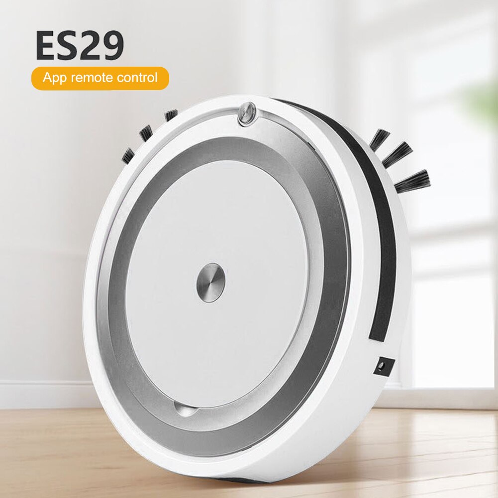 3 In 1 Multifunctionele Auto Smart Robot Floor Cleaner Mobiele Telefoon App Afstandsbediening Automatische Mop Vegen Stofzuiger: Grey