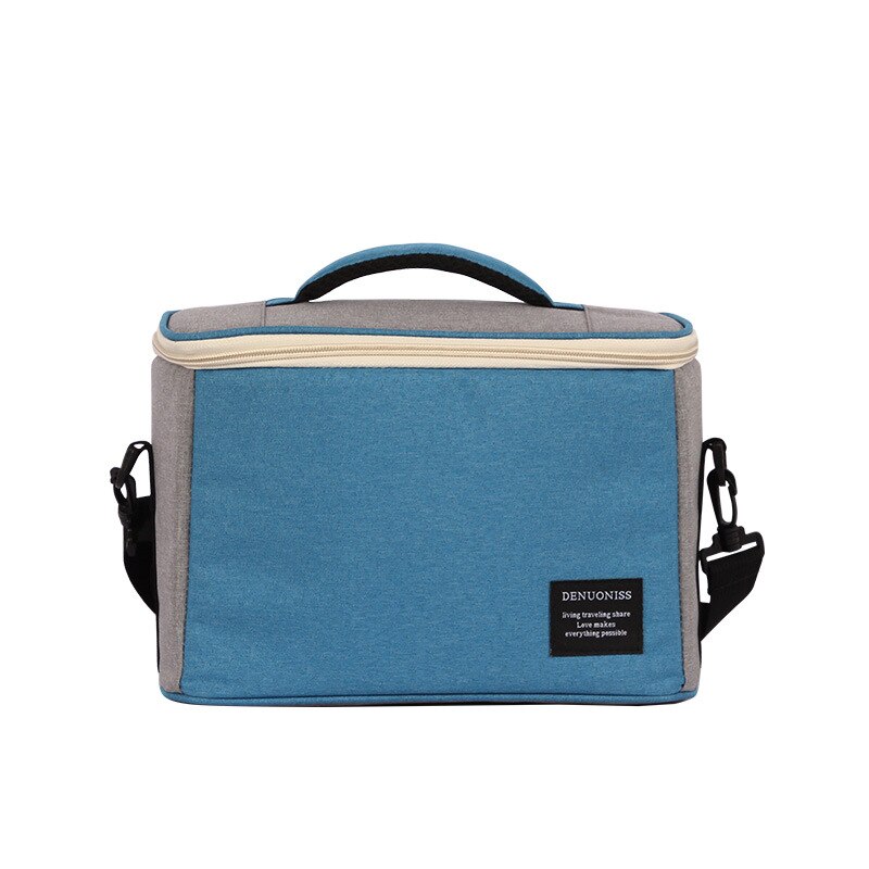 DENUONISS – sac à dos isotherme multifonction pour pique-nique, petit sac isotherme pour déjeuner: LH118 Blue
