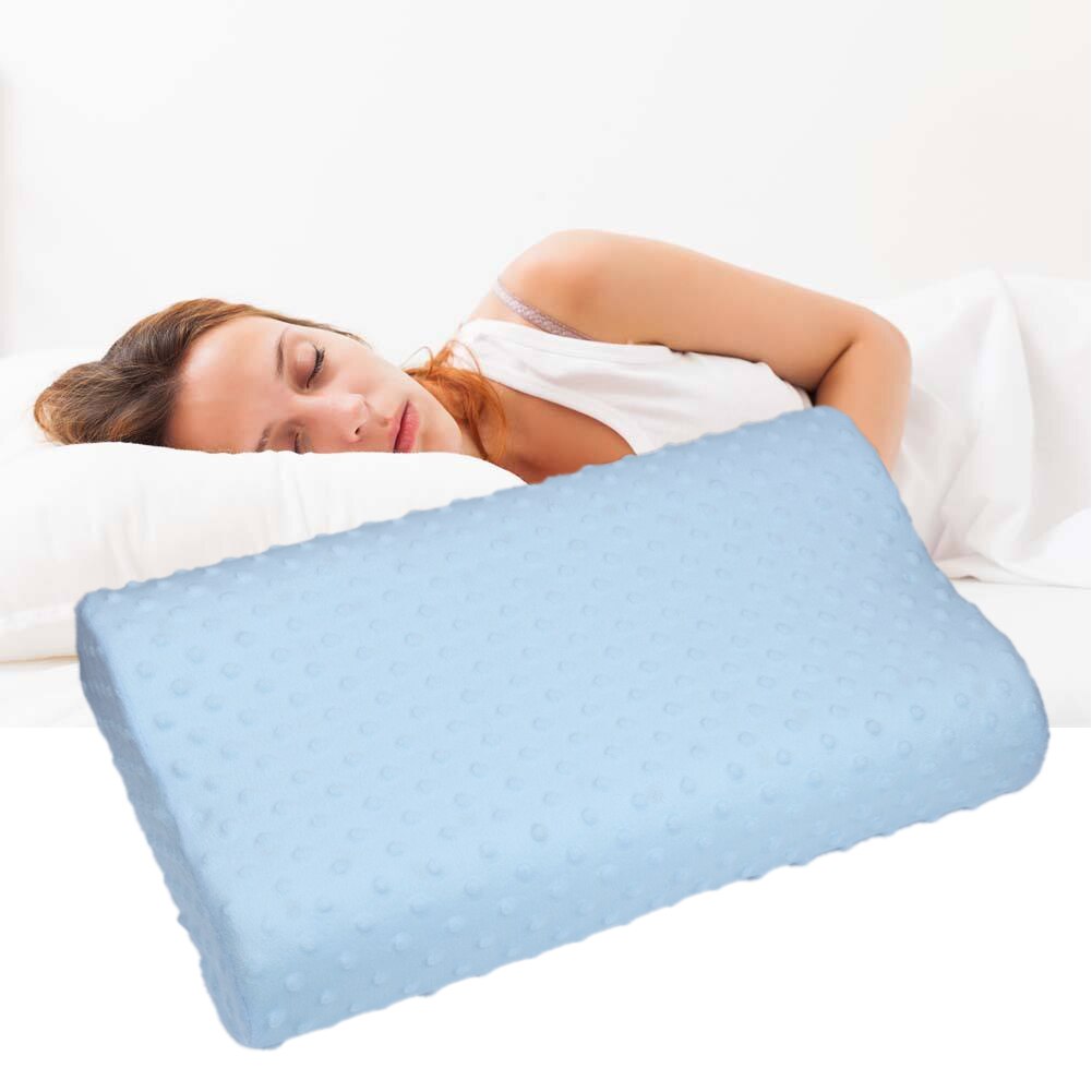 50X30X9Cm Zachte Kussenslopen Langzaam Rebound Memory Foam Ruimte Kussen Gevallen Nek Cervicale Gezondheidszorg Geheugen kussensloop