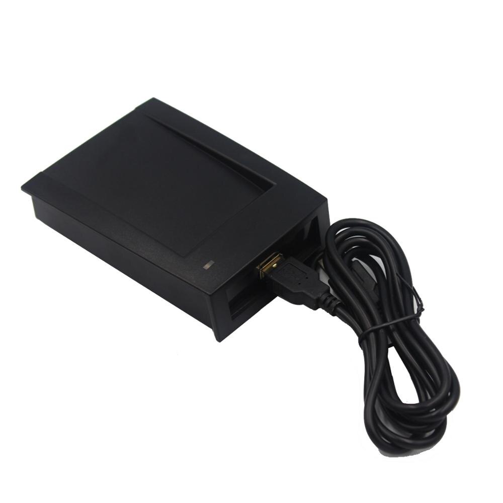 Dual Frequency 125Khz 13.56Mhz ID IC USB Reader Access Control Smart USB Card Reader Support Window System Linux