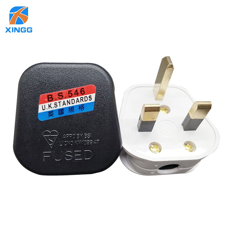 UK 3 Stifte AC Elektrische Energie-Dosen Stecker Männlichen W/Draht Verschmolzen Steckdose Adapter Adapter Verlängerung Kabel Kabel stecker