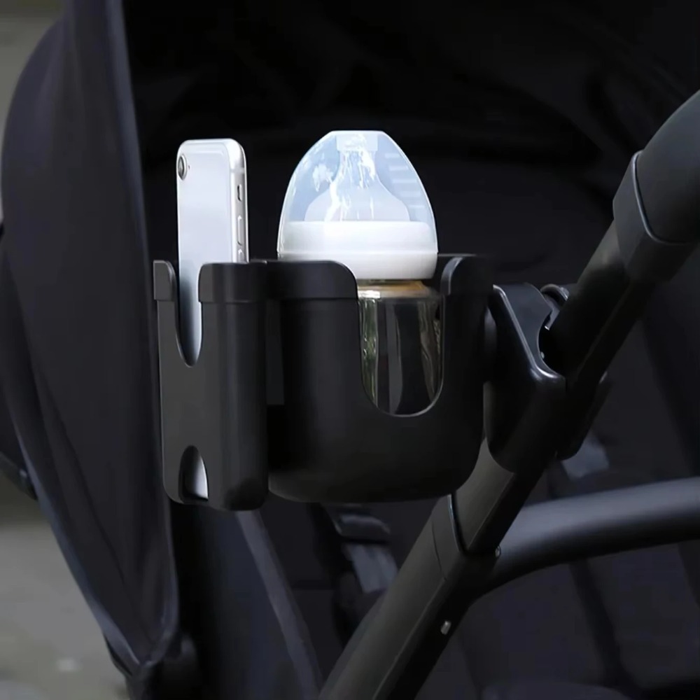 Pram Cup Holders Children's Stroller Bottle Holders Pram Bottle Holders Anti-Slip Pram Accessories Mobile Phone Holders
