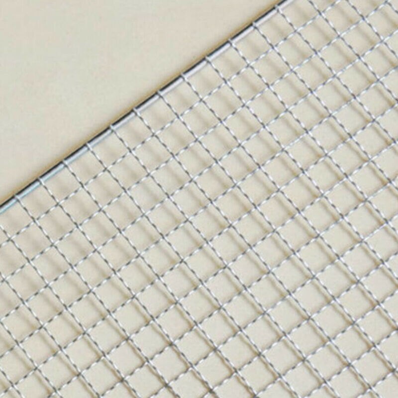 BBQ Barbecue Grill Mat Stainless Steel Replacement Mesh Wire Net Non-stick Teflon Grilling Mesh Mat Outdoor Cook BBQ Accessories